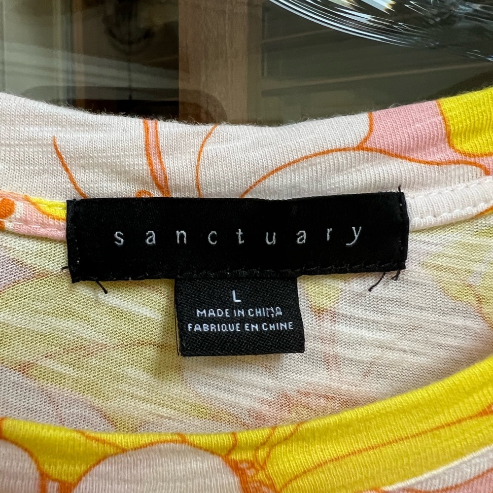 Sanctuary t-shirt size L - Picture 2 of 4